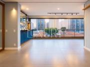 Apartamento de 134 m² com 2 suítes e varanda gourmet na...