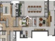 Apartamento de 142m c/3 suítes,2 vagas,terraço...