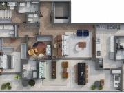 Apartamento de 178m² de 3 suítes e 2 vagas em Pinheiros