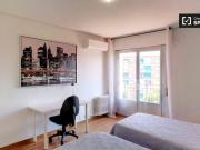 Apartamento de 1 dormitorio con balcón en alquiler en...