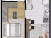 Apartamento de 1 dormitório em Interlagos condomínio...