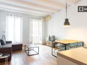 Apartamento de 1 dormitorio en Vila de Gràcia, Barcelona