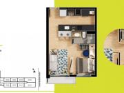 Ben Moinhos. Apartamento de 1 dormitório junto ao...