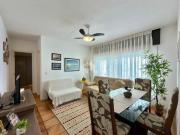 Apartamento de 1 dormitório mobiliado com sacada e vaga...