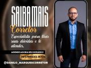 Apartamento de 1 quarto com vista mar