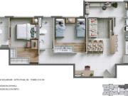 Apartamento de 2 quartos com suíte e lazer completo no...