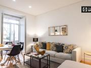 Apartamento de 2 quartos para alugar em Arroios, Lisboa