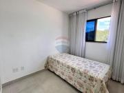 Apartamento de 2 quartos, sala com varanda e fechamento...