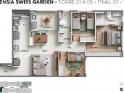 Apartamento de 2 Dormitórios com suíte e varanda Gourmet...