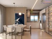 Apartamento de 79.36m² no bairro Água Verde, com 3...