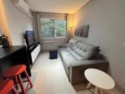 Apartamento de dois quartos com suíte e infra completa