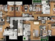 Apartamento de luxo em condomínio moderno com 03...