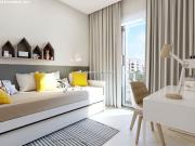 Apartamento de una a tres habitaciones a 100 m de la playa
