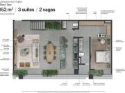 Apartamento Duplex a Venda Itaim 3 Suítes e 2 Vagas