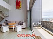 Apartamento duplex com 1 quarto e 1 vaga à venda no Centro