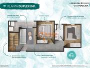 Apartamento Duplex com 2 dormitórios à venda, 74 m² por...