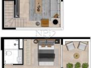 Apartamento Duplex com 91 m², com 2 dormitórios, com 1...