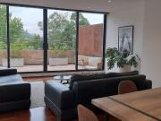 Apartamento dúplex con terrazas para arriendo en Santa...