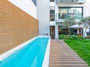 Apartamento duplex contemporâneo na Lapa com jardim e...