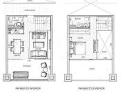 Apartamento Duplex, mobiliado, com 2 quartos à venda, 60...