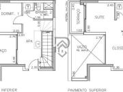 Apartamento Duplex pronto para morar proximo metrô