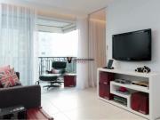 Apartamento em Alphaville Conde II, Barueri/SP de 50m² 1...