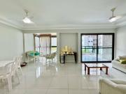 Apartamento em Barra Funda, Guarujá/SP de 140m² 3...