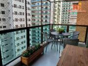 Apartamento em Barra Funda, Guarujá/SP de 130m² 3...