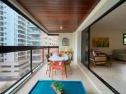 Apartamento em Barra Funda, Guarujá/SP de 192m² 4...