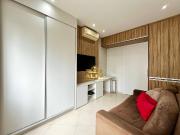 Apartamento em Barra Funda, Guarujá/SP de 47m² 1 quartos...