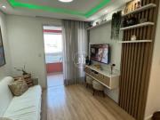 Apartamento em Barreiros, São José/SC de 67m² 2 quartos...