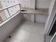 Apartamento em Campo da Aviação, Praia Grande/SP de 52m²...