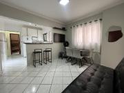 Apartamento em Campo da Aviação, Praia Grande/SP de 52m²...