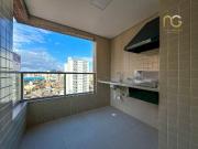 Apartamento em Campo da Aviação, Praia Grande/SP de 62m²...