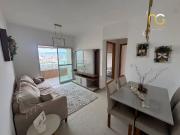 Apartamento em Campo da Aviação, Praia Grande/SP de 70m²...