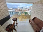 Apartamento em Campo da Aviação, Praia Grande/SP de 76m²...