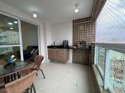 Apartamento em Canto do Forte, Praia Grande/SP de 72m² 2...