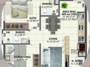 Apartamento em Centro