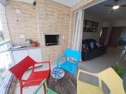 Apartamento em Centro, Bertioga/SP de 86m² 3 quartos à...