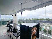 Apartamento em Centro, Bertioga/SP de 93m² 3 quartos à...