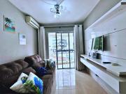 Apartamento em Centro, Guarujá/SP de 81m² 2 quartos para...