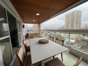 Apartamento em Cidade Ocian, Praia Grande/SP de 142m² 3...