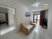 Apartamento em Cidade Ocian, Praia Grande/SP de 50m² 1...
