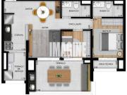 Apartamento em Cidade Patriarca, São Paulo/SP de 70m² 2...