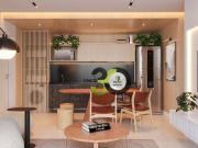 Apartamento em Dionisio Torres, Fortaleza/CE de 58m² 2...