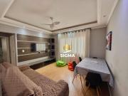 Apartamento em Jardim Las Palmas, Guarujá/SP de 65m² 2...