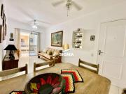 Apartamento em Jardim Três Marias, Guarujá/SP de 76m² 2...