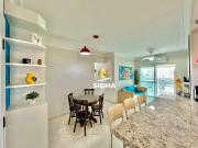 Apartamento em Jardim Três Marias, Guarujá/SP de 90m² 3...