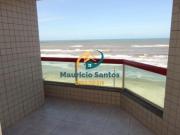 Apartamento em Mongaguá, Centro, vista permanente para...