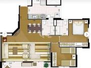 Apartamento em Parque Maria Luiza